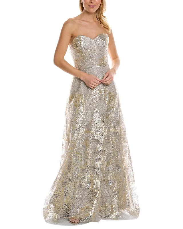 Party dress from a small business -Rene Ruiz Sweetheart Gown