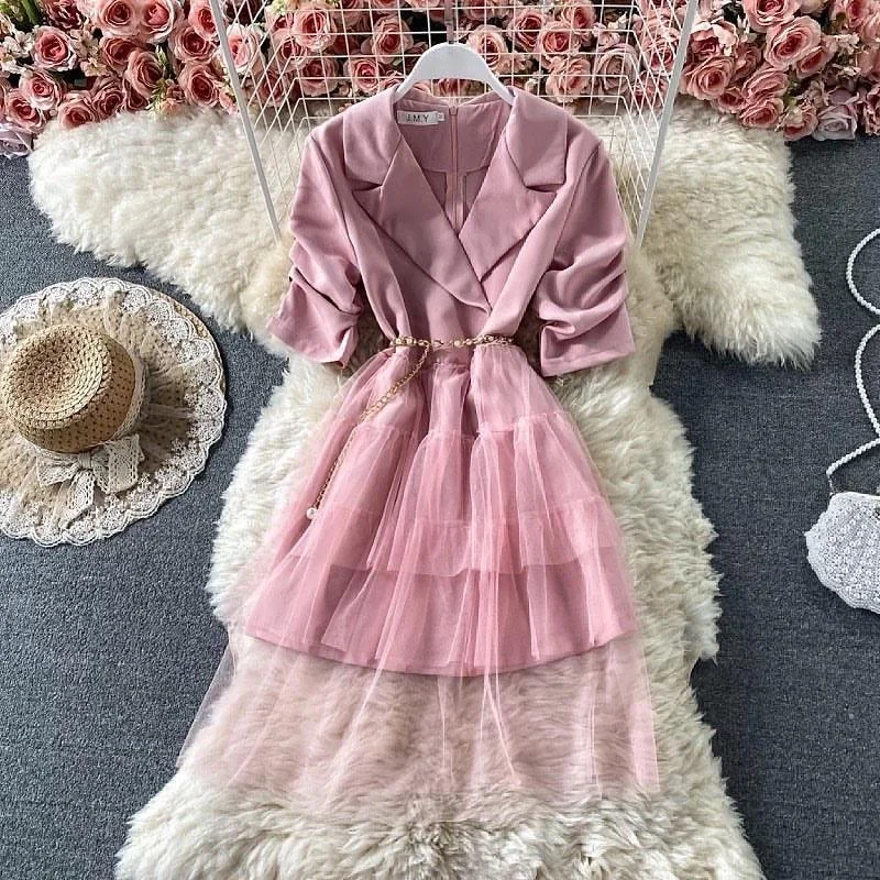 Party dress: what to wear -Siluvet Blazer Dress