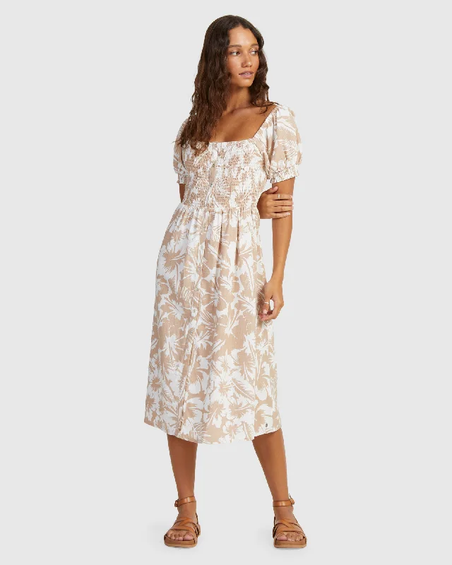Party dress with embellishments -Womens Sunshine Mind Dress
