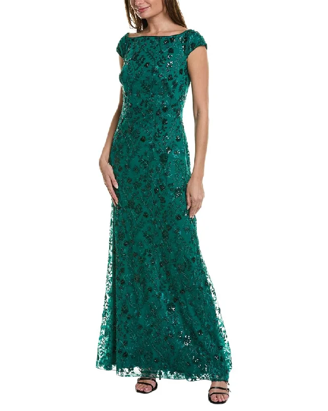 Dress for party special occasion -Tadashi Shoji Off-The-Shoulder Gown