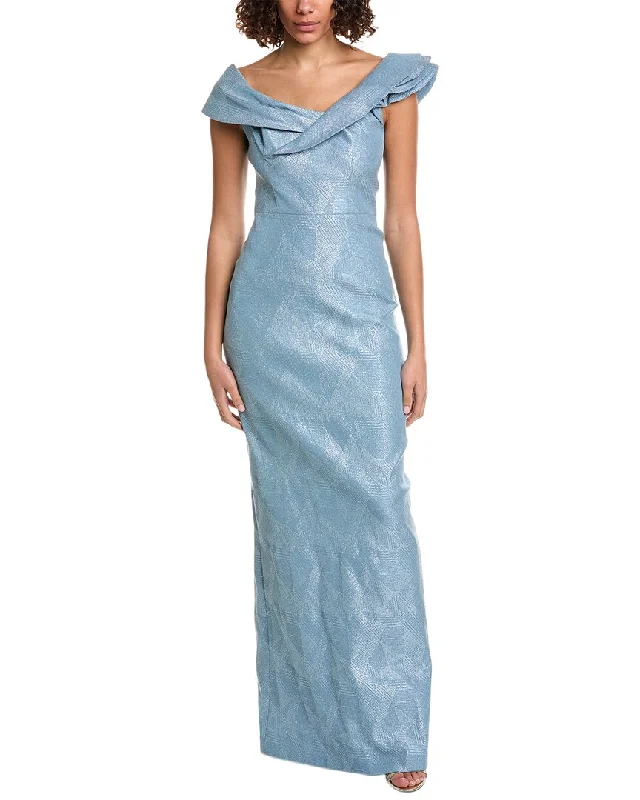 Party dress with jacket -Teri Jon by Rickie Freeman Shimmering Gown