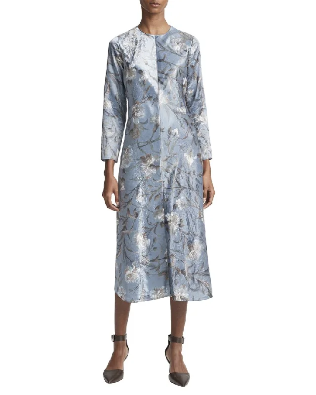 evening dress for anniversary dinners-Vince Night Carnation Dress