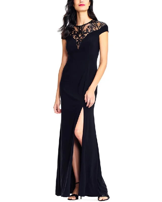 Party dress from a small business -Adrianna Papell Gown