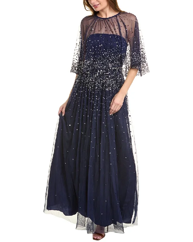 Party dress that is head-turning -Aidan Mattox Beaded Strapless Gown