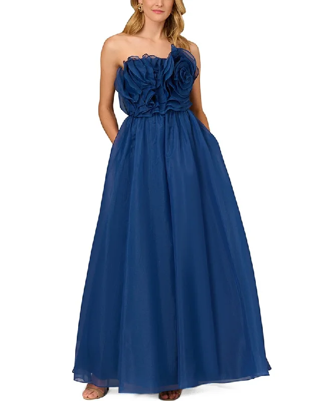 Party dress to impress a date -Aidan Mattox Poly Organza Ballgown