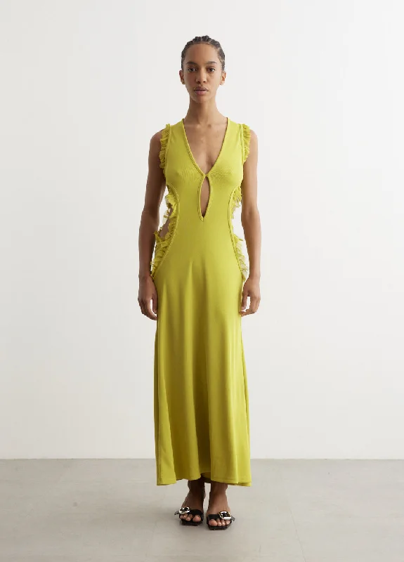 Dress for party summer season -Carina Plunge Dress