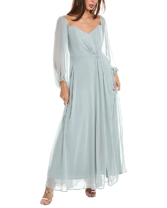 Party dress in original creation -Dessy Collection Chiffon Gown