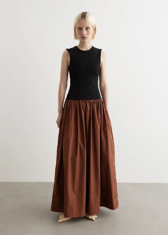 Party dress: latest trends -Duo Tank Knit Cotton Dress