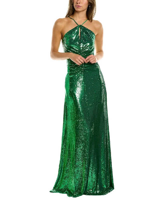 Party dress that is easy to pack -Halston Maya Gown