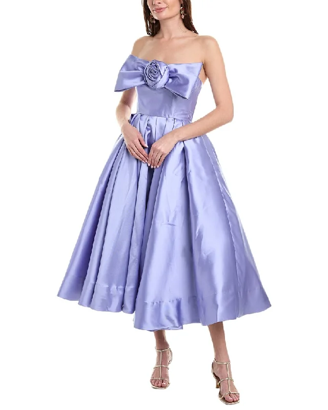 Party dress with scarf -Hutch Siriana Gown