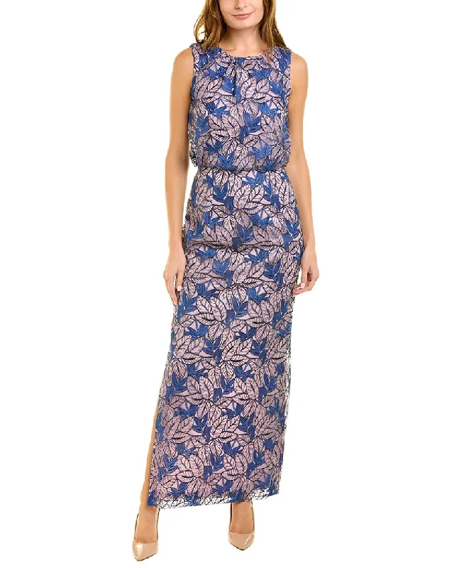 Party dress with a charitable aspect -JS Collection Jolie Blouson Column Gown