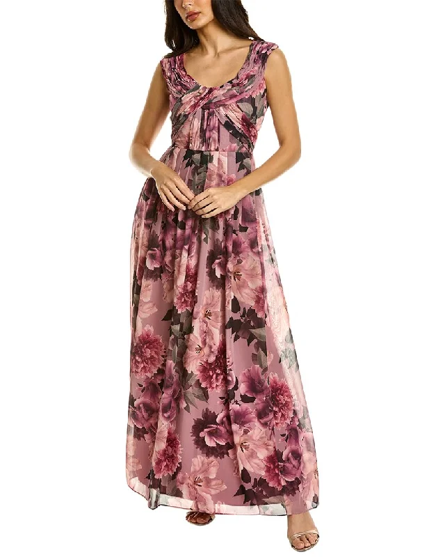 Party dress made in the USA -Kay Unger Dawson Gown