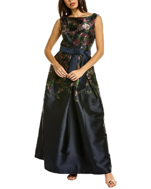 Party dress in jewel tones -Kay Unger Genevieve Gown
