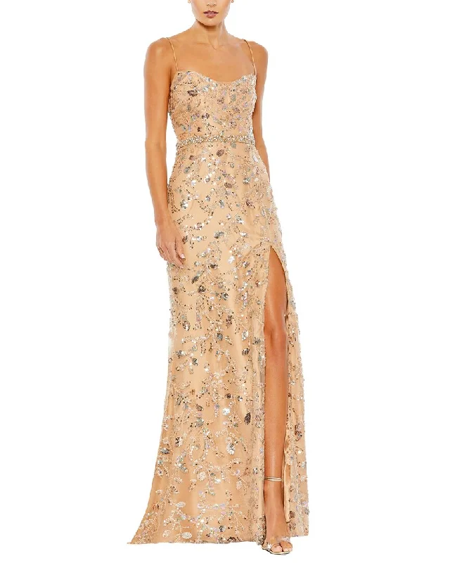 Party dress like old Hollywood -Mac Duggal Column Gown