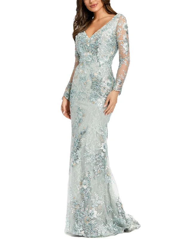 Party dress for an anniversary dinner -Mac Duggal Column Gown