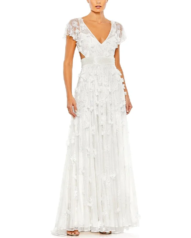 how to accessorize an evening dress-Mac Duggal Evening Gown