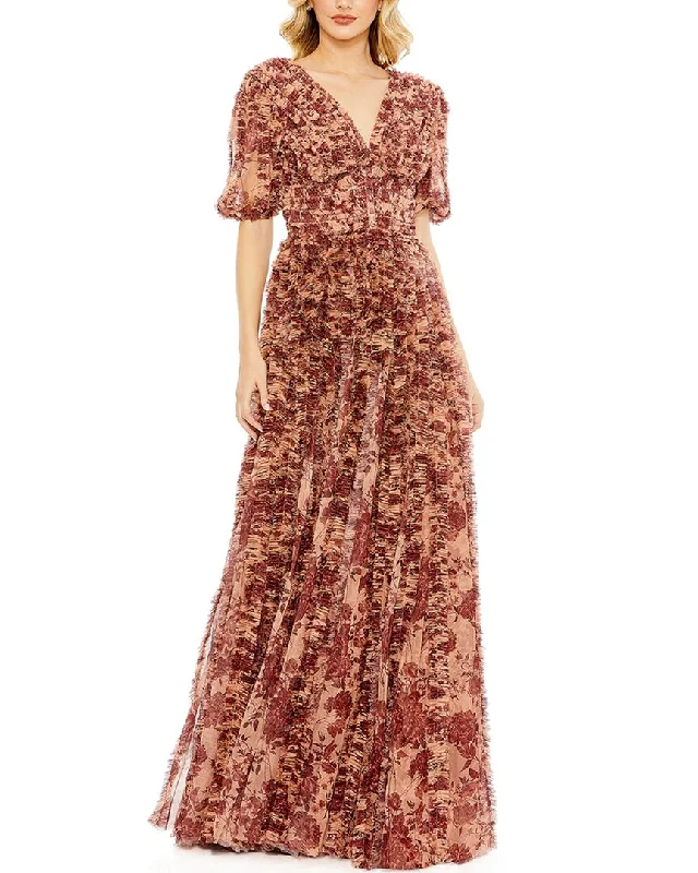 Party dress with a strapless design -Mac Duggal Gown