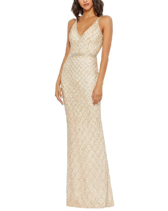 Party dress with pockets details -Mac Duggal Gown