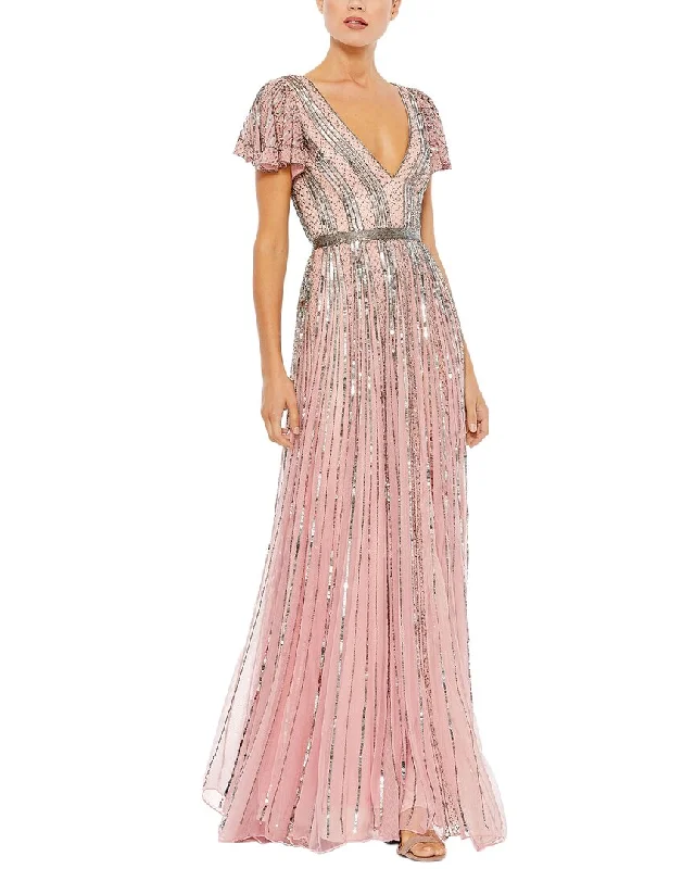 Party dress with a wow factor -Mac Duggal Gown