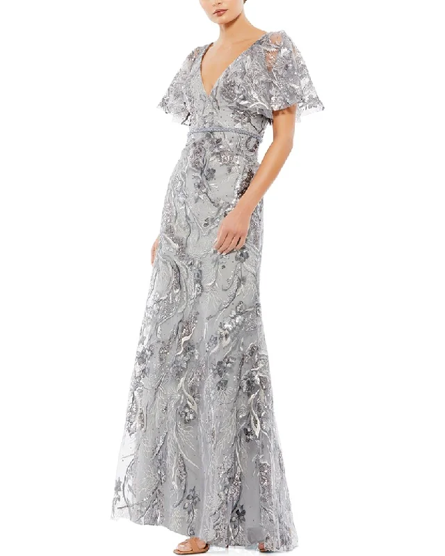 Party dress with a midi length -Mac Duggal Gown