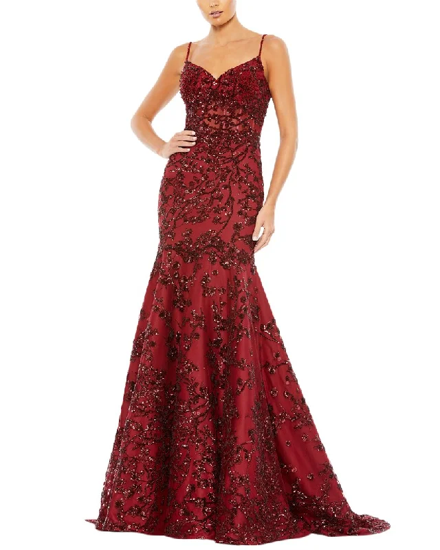 Party dress that is age-appropriate -Mac Duggal Trumpet Gown