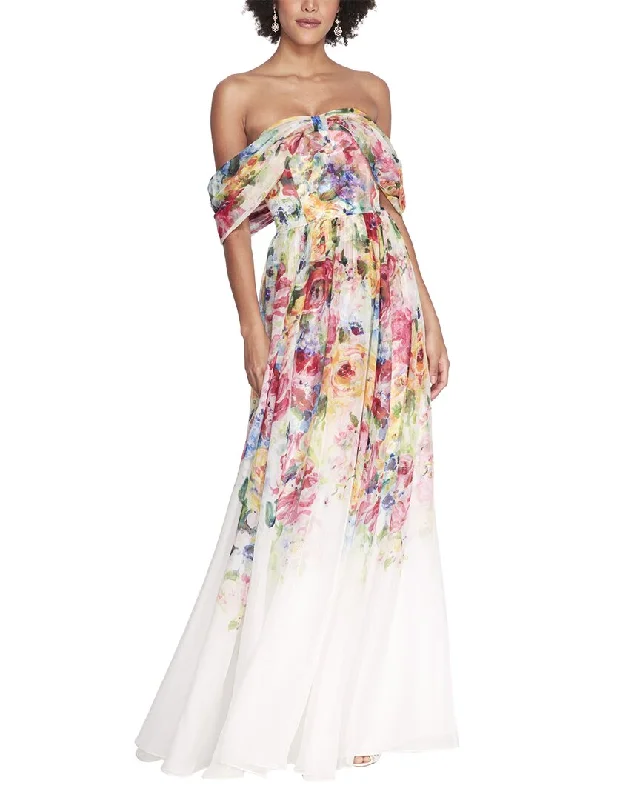 Party dress that is age-appropriate -Marchesa Notte Gown