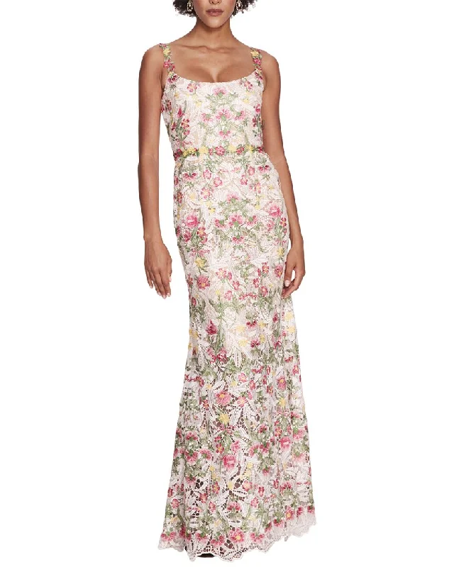 Party dress that is effortlessly chic -Marchesa Notte Gown