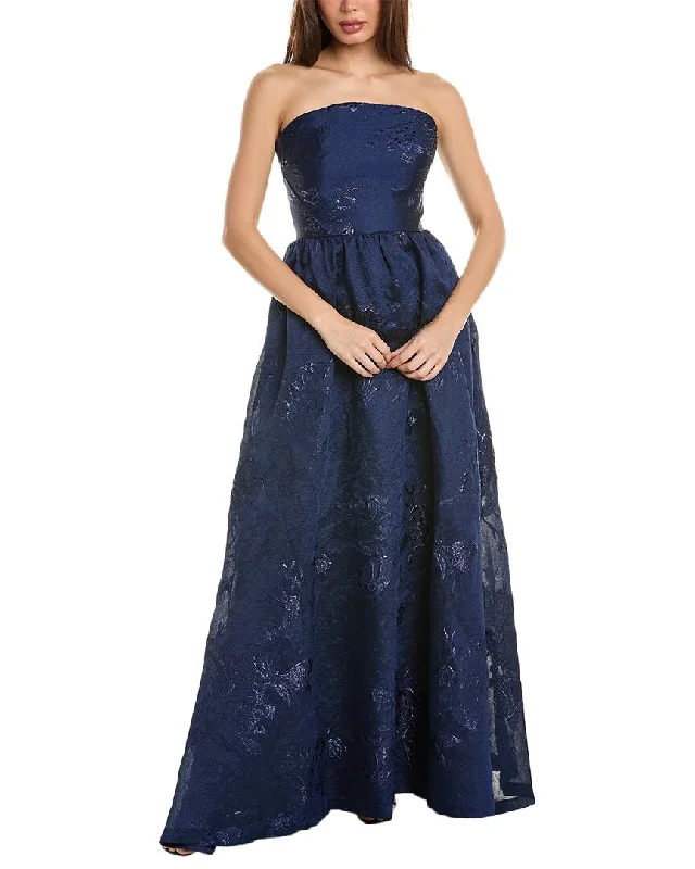 Party dress: best colors -ML Monique Lhuillier Jacquard Gown