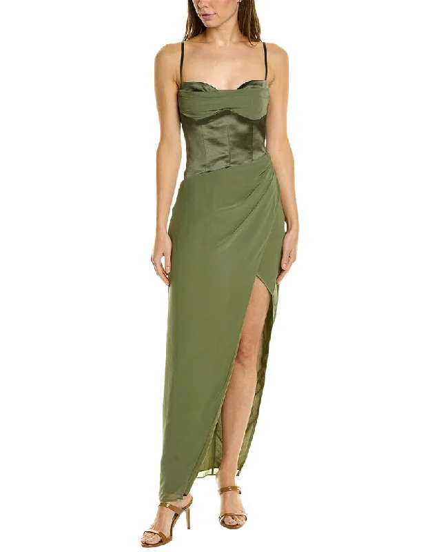 Party dress like old Hollywood -Nicholas Solara Silk-Blend Gown