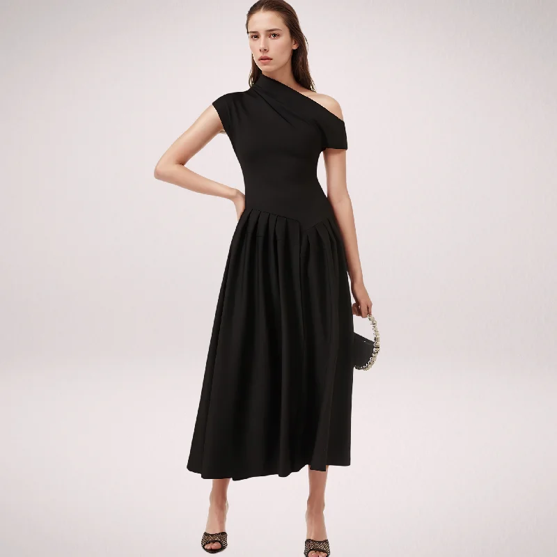 Party dress for a rectangle shape -NOTTE ONICE