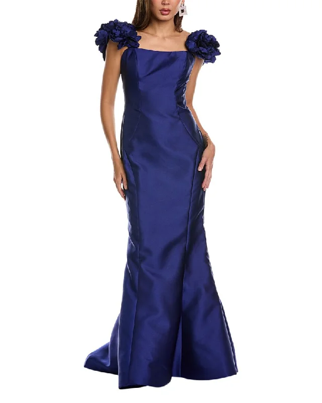 Party dress with high-quality materials -Rene Ruiz High-Low Gown