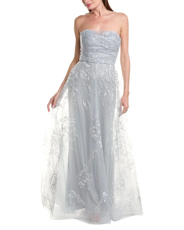 Party dress: what to wear -Rene Ruiz Off-The-Shoulder Gown