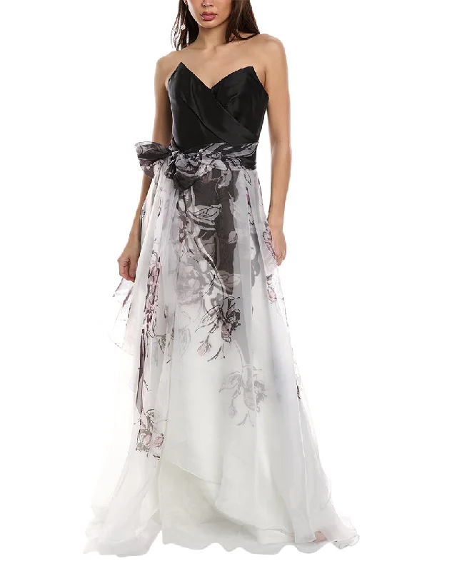 Party dress with cardigan -Rene Ruiz Organza Gown