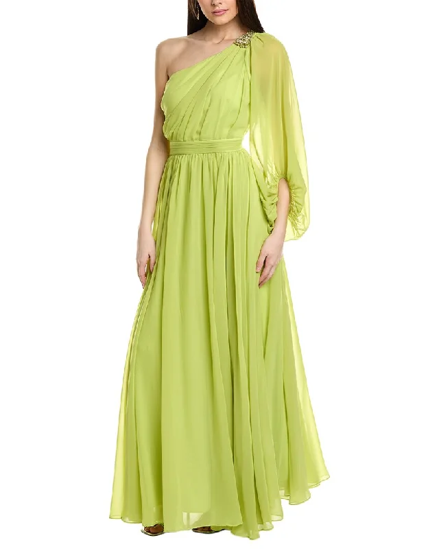 Party dress in metallic shades -Sachin & Babi Makayla Gown