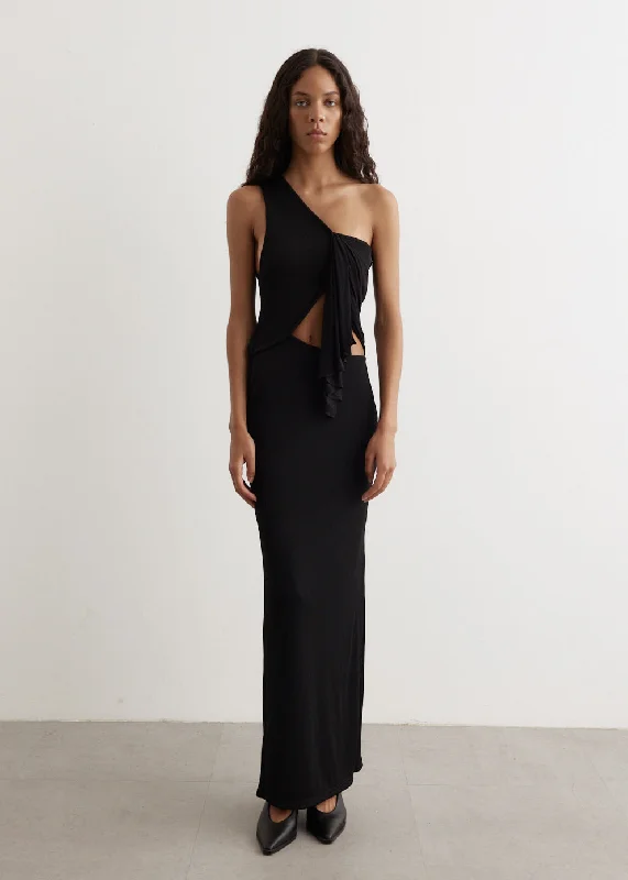 Party dress for beach party -Seneca Swirl Gown