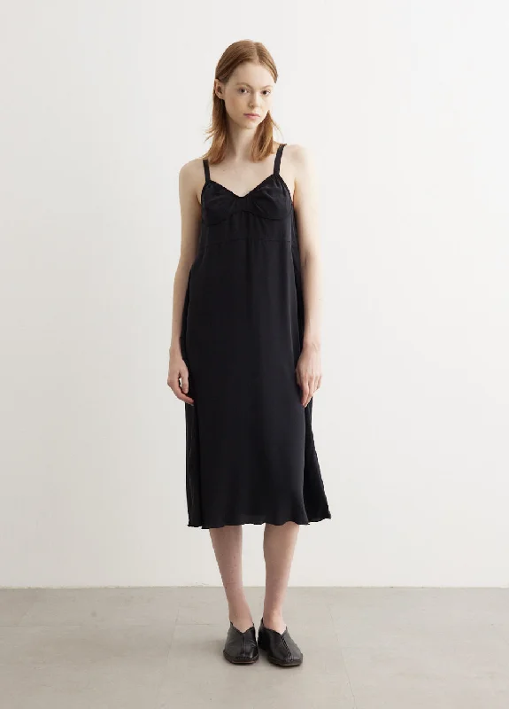 Party dress that is head-turning -Silk Corset Dress