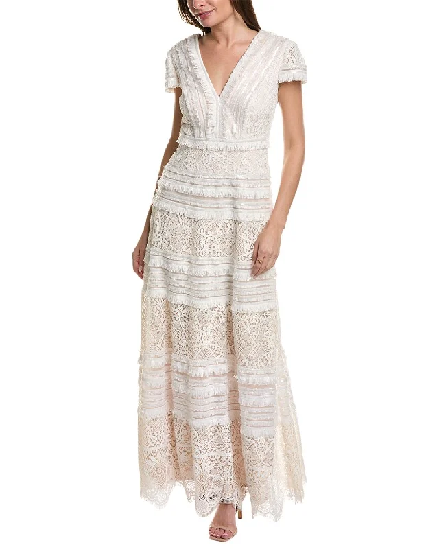 Party dress that is a total knockout -Tadashi Shoji Lace Gown