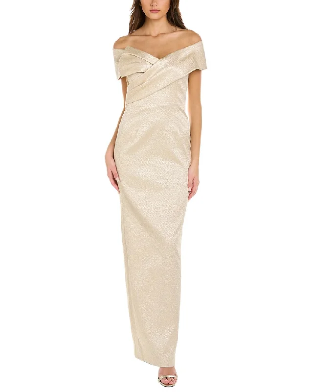 Party dress made in the USA -Teri Jon by Rickie Freeman Gown