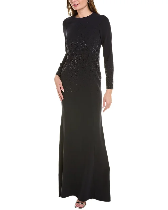 Party dress with a charitable aspect -Teri Jon by Rickie Freeman Rhinestone Gown