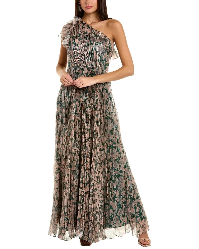 Party dress: style guide -Theia Aurelia Pleated Gown