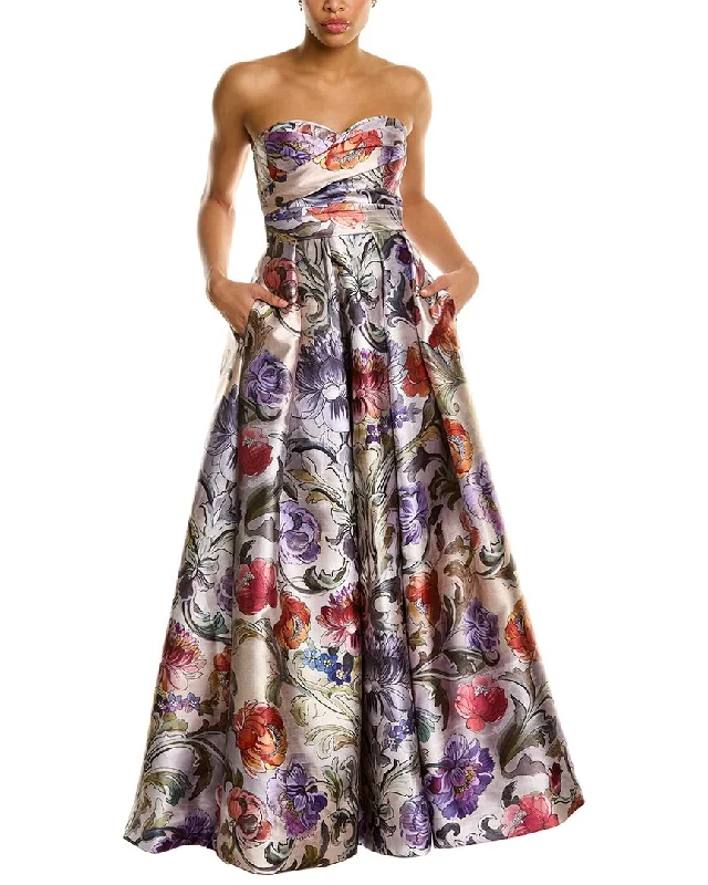 Party dress with excellent customer service -Theia Mikado Gown