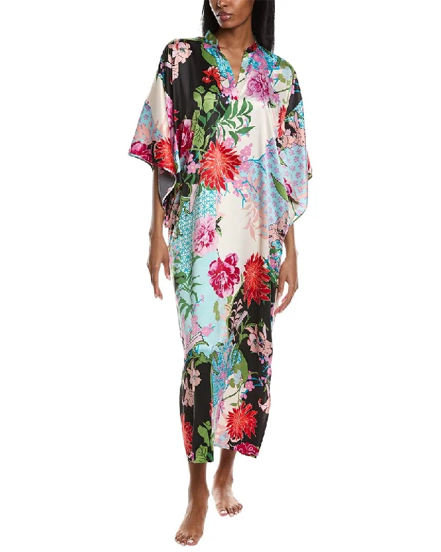 evening dress fabric care tips-N Natori Botanique Night Dress