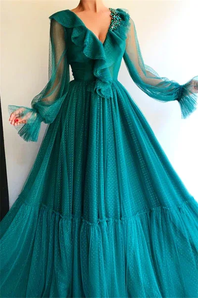 Cheap prom dresses under $100-CHIC LONG SLEEVESS V-NECK PROM PARTY GOWNS| AFFORDABLE BEADING GREEN LONG PROM PARTY GOWNS gh1832 Cheap prom dresses under $100-CHIC LONG SLEEVESS V-NECK PROM PARTY GOWNS| AFFORDABLE BEADING GREEN LONG PROM PARTY GOWNS gh1832
