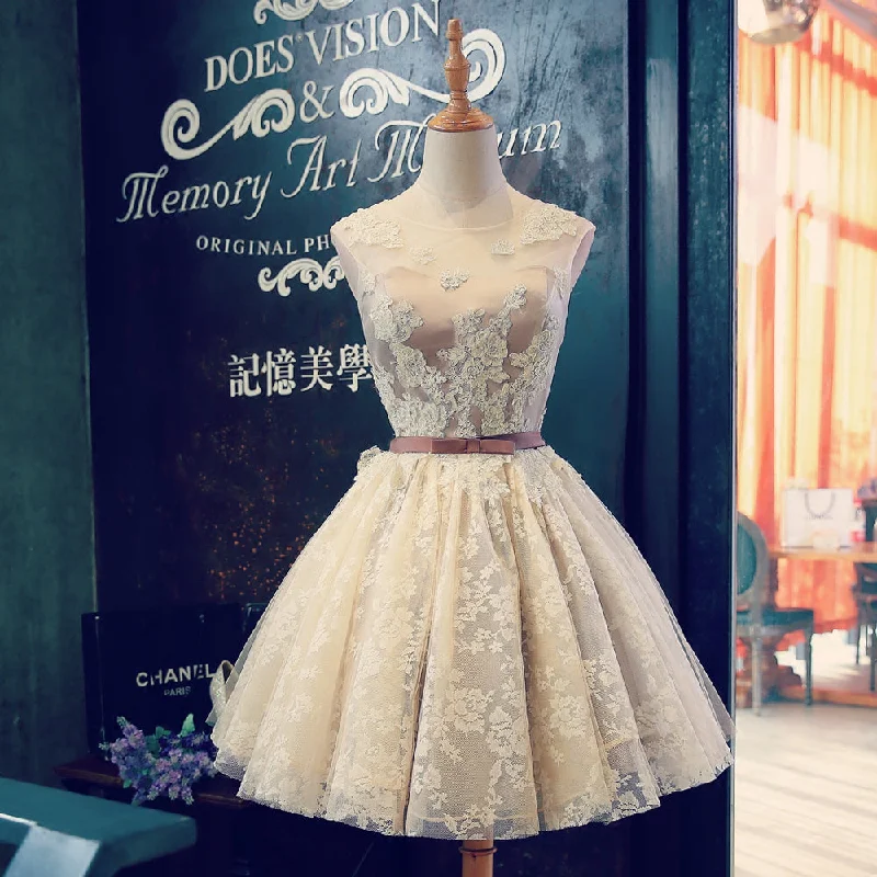 Prom dresses for Mother's Day-Cute tulle lace short prom dress,homecoming dress,cheap prom dresses 7117 Prom dresses for Mother's Day-Cute tulle lace short prom dress,homecoming dress,cheap prom dresses 7117