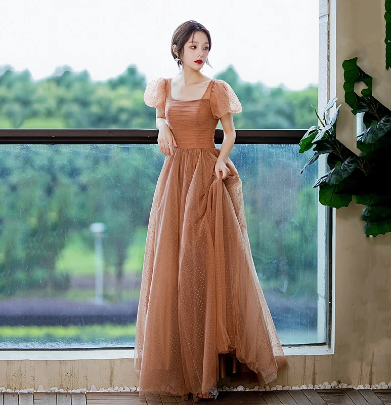 Black velvet prom dresses for luxury-Cute tulle long prom dress A line evening gown 10128 Black velvet prom dresses for luxury-Cute tulle long prom dress A line evening gown 10128