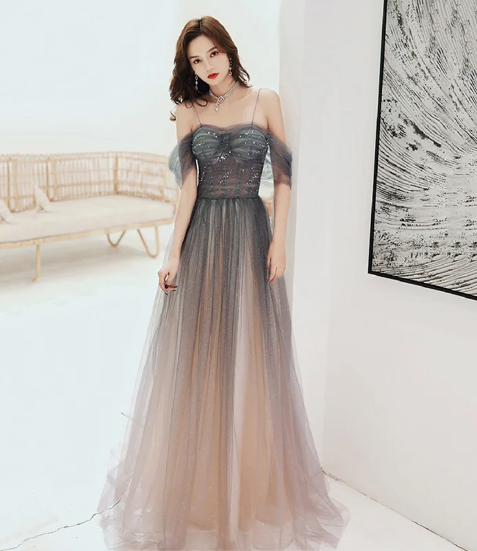 Bold purple prom dresses for impact-Cute tulle sequins long prom dress evening gown 10055 Bold purple prom dresses for impact-Cute tulle sequins long prom dress evening gown 10055