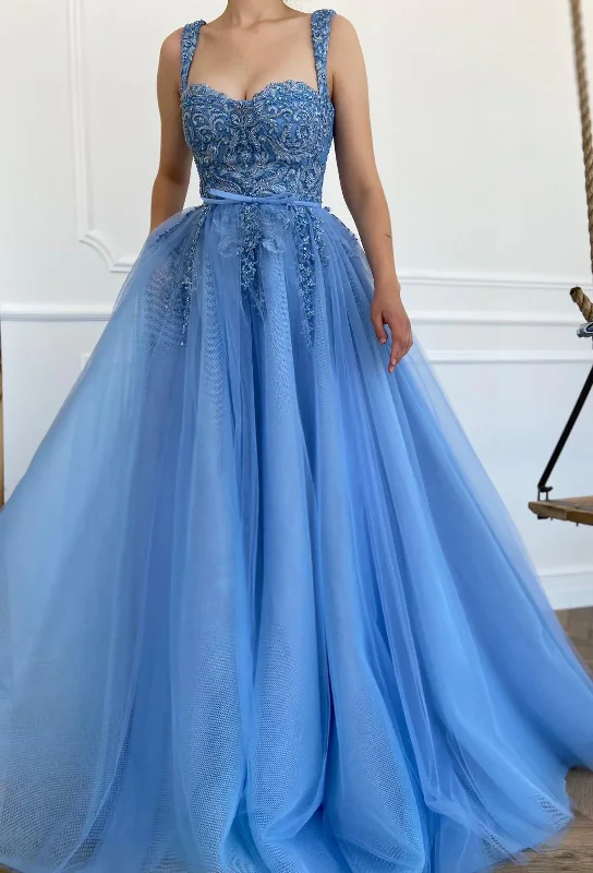 Long prom dresses with trains-Sweetheart Prom Dresses Sweetheart Tulle Beaded Evening Party Dresses gh2208 Long prom dresses with trains-Sweetheart Prom Dresses Sweetheart Tulle Beaded Evening Party Dresses gh2208