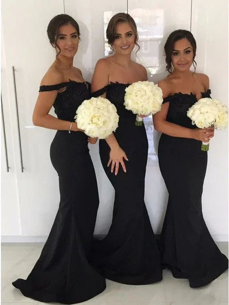 Easy-to-wear prom dresses for fun events-Mermaid Bridesmaid Dresses Off The Shoulder Straps, Bridesmaid Dress, Wedding Party Dress, Dresses For Wedding gh1058 Easy-to-wear prom dresses for fun events-Mermaid Bridesmaid Dresses Off The Shoulder Straps, Bridesmaid Dress, Wedding Party Dress, Dresses For Wedding gh1058