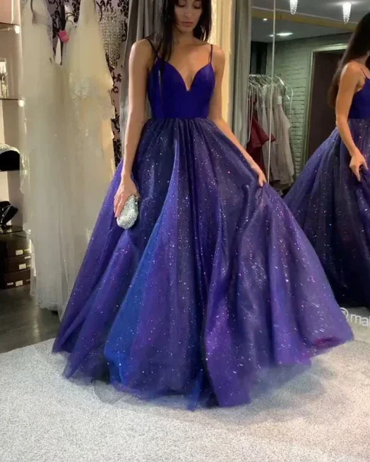 Stylish prom dresses with straps-Royal Blue Top Satin Prom Dresses , Prom outfits Long Sparkling Tulle gh1166 Stylish prom dresses with straps-Royal Blue Top Satin Prom Dresses , Prom outfits Long Sparkling Tulle gh1166