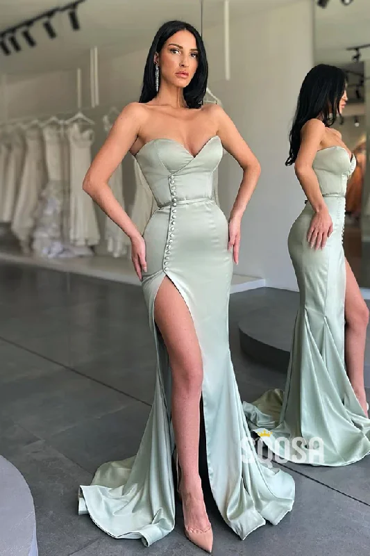 Prom dresses with leather jacket-SEXY V-NECK HIGH SPLIT MERMAID PROM DRESS LONG gh1921 Prom dresses with leather jacket-SEXY V-NECK HIGH SPLIT MERMAID PROM DRESS LONG gh1921